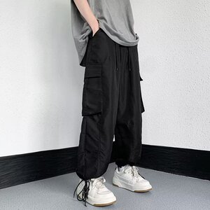 2025夏季新款薄款男士休闲裤工装裤宽松束脚裤 K41 P40图片