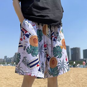 2025夏季新款男士休闲短裤沙滩裤中裤 DK5516 P20图片