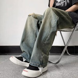 2025新款男士破洞牛仔裤 K956 P55图片