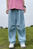 2025夏薄款速干时尚阔腿伞兵裤男降落伞裤子K81P40，男装休闲裤，星座1108-1