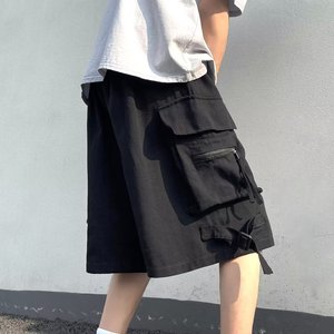 2025夏季新款男士休闲五分裤宽松工装裤 DK9034 P40图片