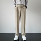2025新款休闲西裤商务休闲裤XK505P45，男装西裤，星座1108-1