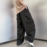 2025夏季新款薄款男士工装宽松休闲裤K65P40，男装工装外套，星座1108-1