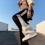 黑拼白