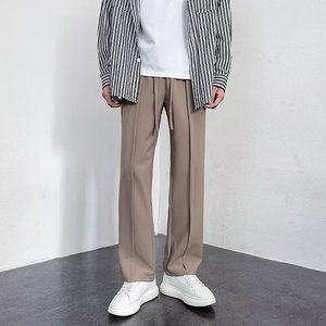 2025早秋新款男士休闲裤直筒修身修身裤 K042 P40图片
