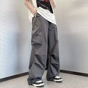 2025夏季新款薄款男士工装宽松休闲裤 K65 P40图片