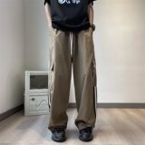 2025夏季新款男士薄款宽松直筒休闲裤直筒运动裤K80P40，女装休闲裤，星座1108-1