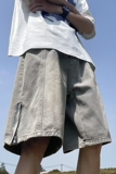 2025夏季新款男士直筒牛仔短裤DK772P45，男装牛仔裤，星座1108-1