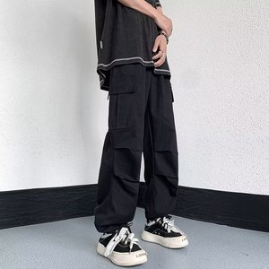 2025夏季新款男士休闲裤宽松裤子 K47 P45图片