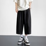 2025夏季新款男士宽松休闲裤七分裤K841P30，男装牛仔裤，星座1108-1