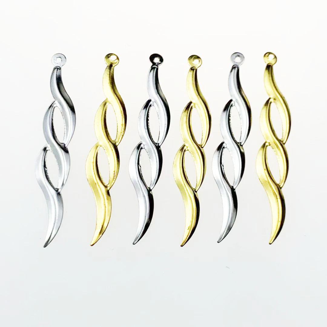 diy凤冠流苏麻花长条装饰片