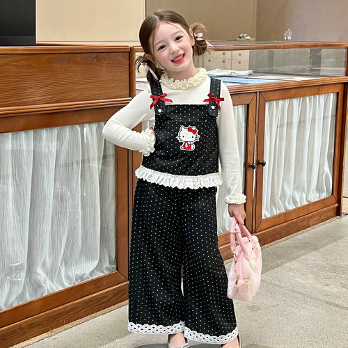 栀了成长记女童可爱套装