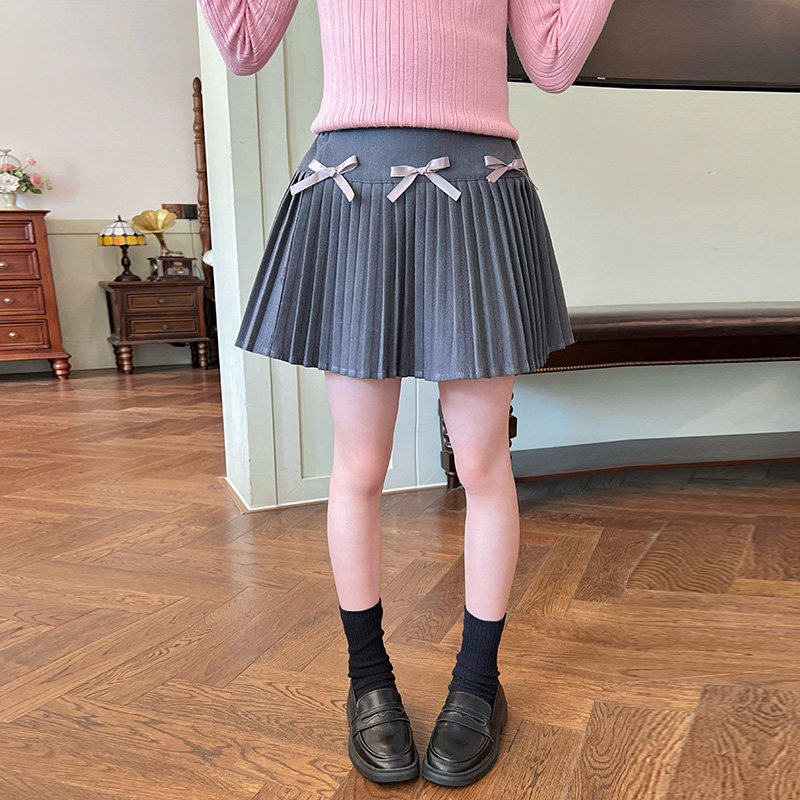 女童童装栀了成长记半身裙