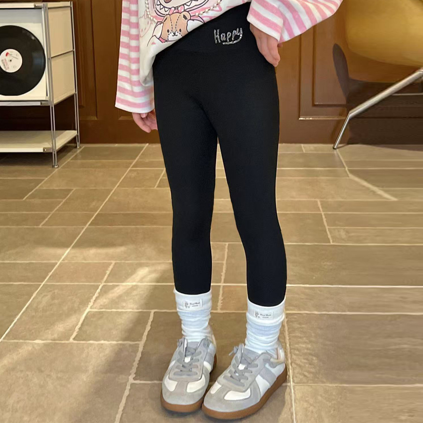 栀了成长记童装女童百搭打底裤春秋新款儿童宝宝简约修身鲨鱼裤子,童装/婴儿装/亲子装,裤子,淘宝优惠券,粉丝福利购,淘宝优惠卷