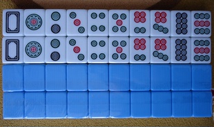 筒子牌家用斗牛40张二杠筒子功小号大号33mm