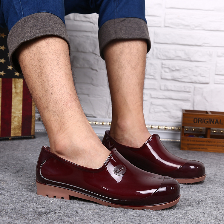 Chaussures - bottes caoutchouc homme pour printemps - semelle tendon - Ref 973978 Image 3