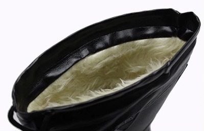 Chaussures - bottes caoutchouc homme pour hiver - semelle tendon - Ref 974071 Image 4