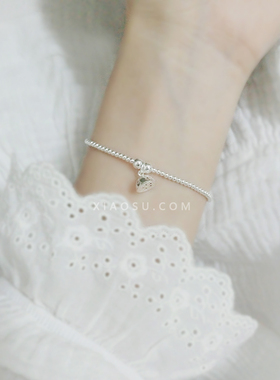 原创文艺小清新甜美925纯