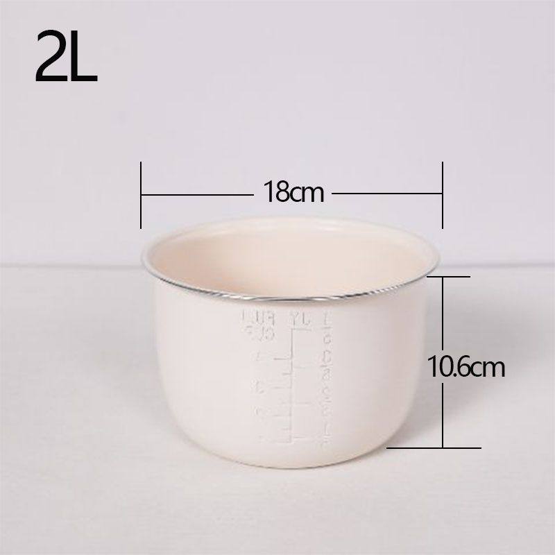 家用电饭煲内胆2L升电饭锅2L加厚陶瓷釉不粘锅内胆电饭锅配件原装