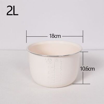 家用电饭煲内胆2L升电饭锅2L加厚陶瓷釉不粘锅内胆电饭锅配件原装