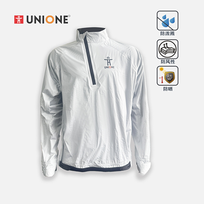 UNIONE 帆船套头半拉链薄款压胶防风防晒凉爽上衣外套