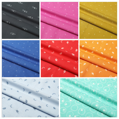 UCKYCHARMS棉服装小清新面料