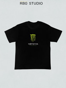 魔爪T恤机车骑行户外全棉短袖百搭休闲潮流上衣打底服 魔爪衣服