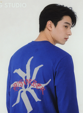 DISORDER滑板长袖 街头运动英文潮流长袖男T  奈亚休斯顿同款复刻