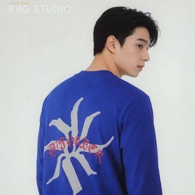 DISORDER滑板长袖 街头运动英文潮流长袖男T  奈亚休斯顿同款复刻