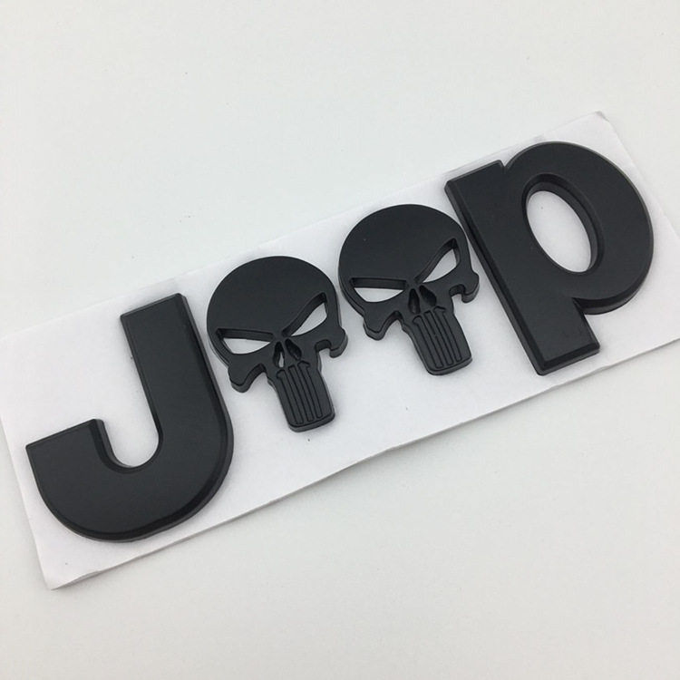 适用于吉普JEEP改装惩罚者车标金