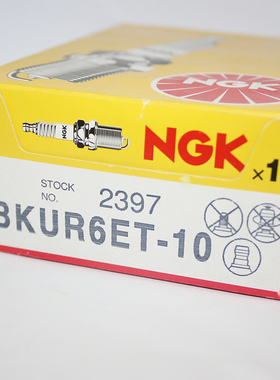 NGK火花塞BKUR6ET-10适用高尔夫老宝来1.8四眼POLO1.4速腾1.6旗云