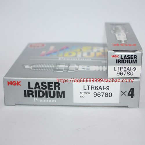 NGK铱金火花塞LTR6AI-9 96780适用福克斯1.6福睿斯嘉年华翼博1.5