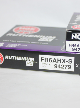 NGK双钌合金火花塞FR6AHX-S适用于凯美瑞吉姆尼LX470 GS430坦途