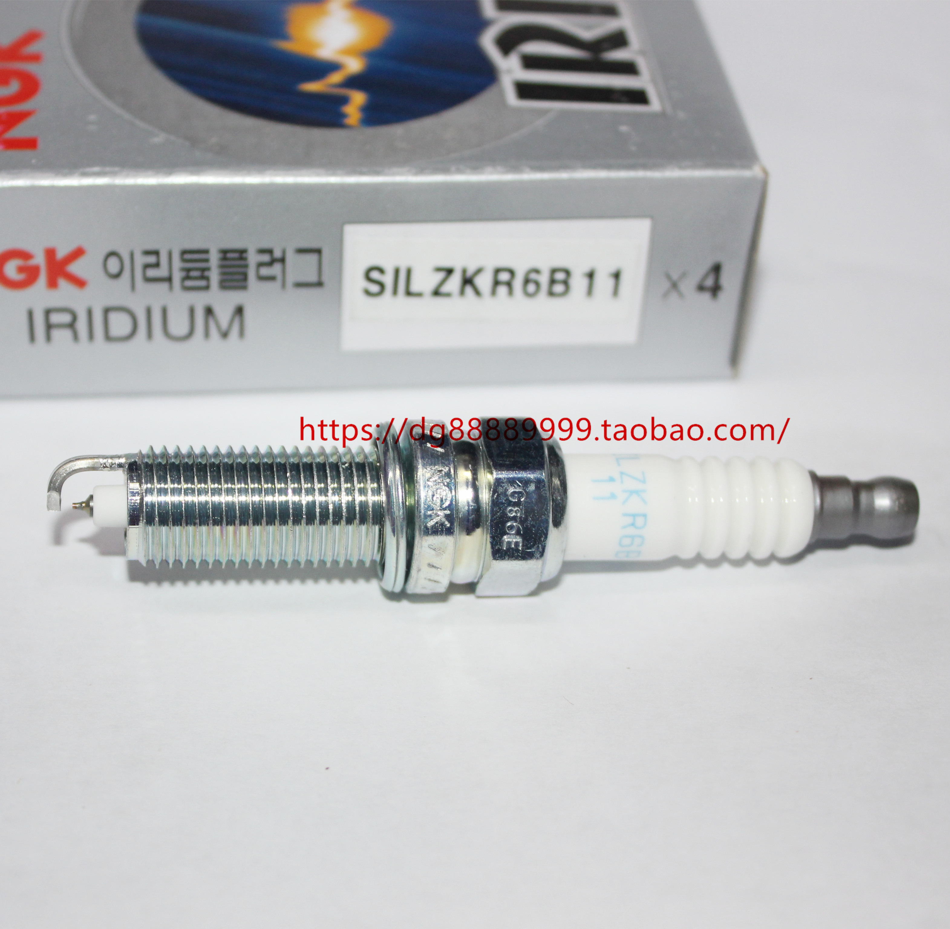 NGK铱铂金火花塞SILZKR6B11适用劳恩斯3.3L劳恩斯BH330 3.3L G6DA