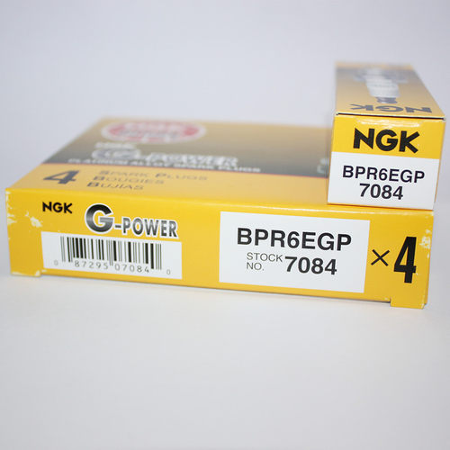 NGK铂金火花塞BPR6EGP适用F6TC F7TC汽油机瑞风奥拓拉达尼瓦GX200