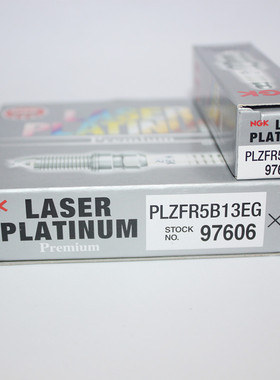 NGK双铂金火花塞PLZFR5B13EG适用于大切诺基5.0指挥官4.7L 5.7L