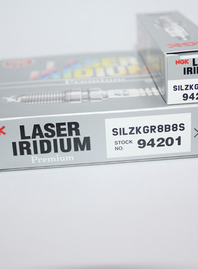 NGK铱铂金火花塞SILZKGR8B8S 94201适用宝马MINI B38 B48 B58