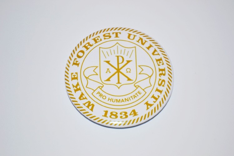 文化周边 维克森林大学 徽章胸针胸章冰箱贴启瓶器贴纸 可定制