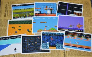 创意周边明信片 FC游戏截图盒装10张 高质量印刷 可来图定制