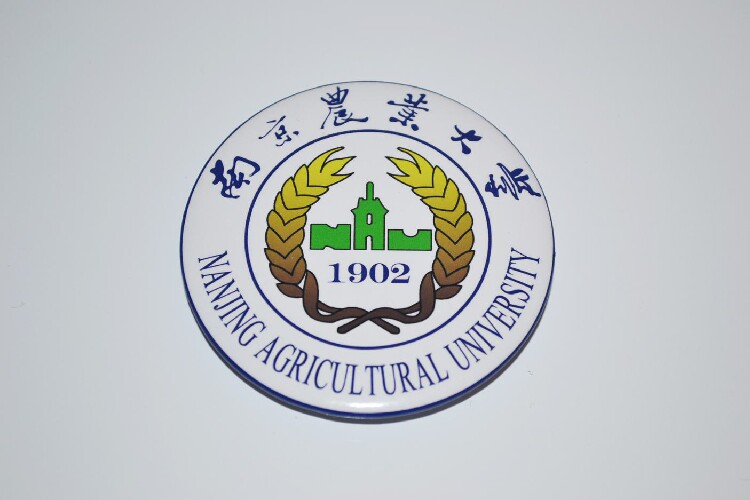 文化周边 南京农业大学 校徽徽章胸章胸针冰箱贴贴纸 可定制
