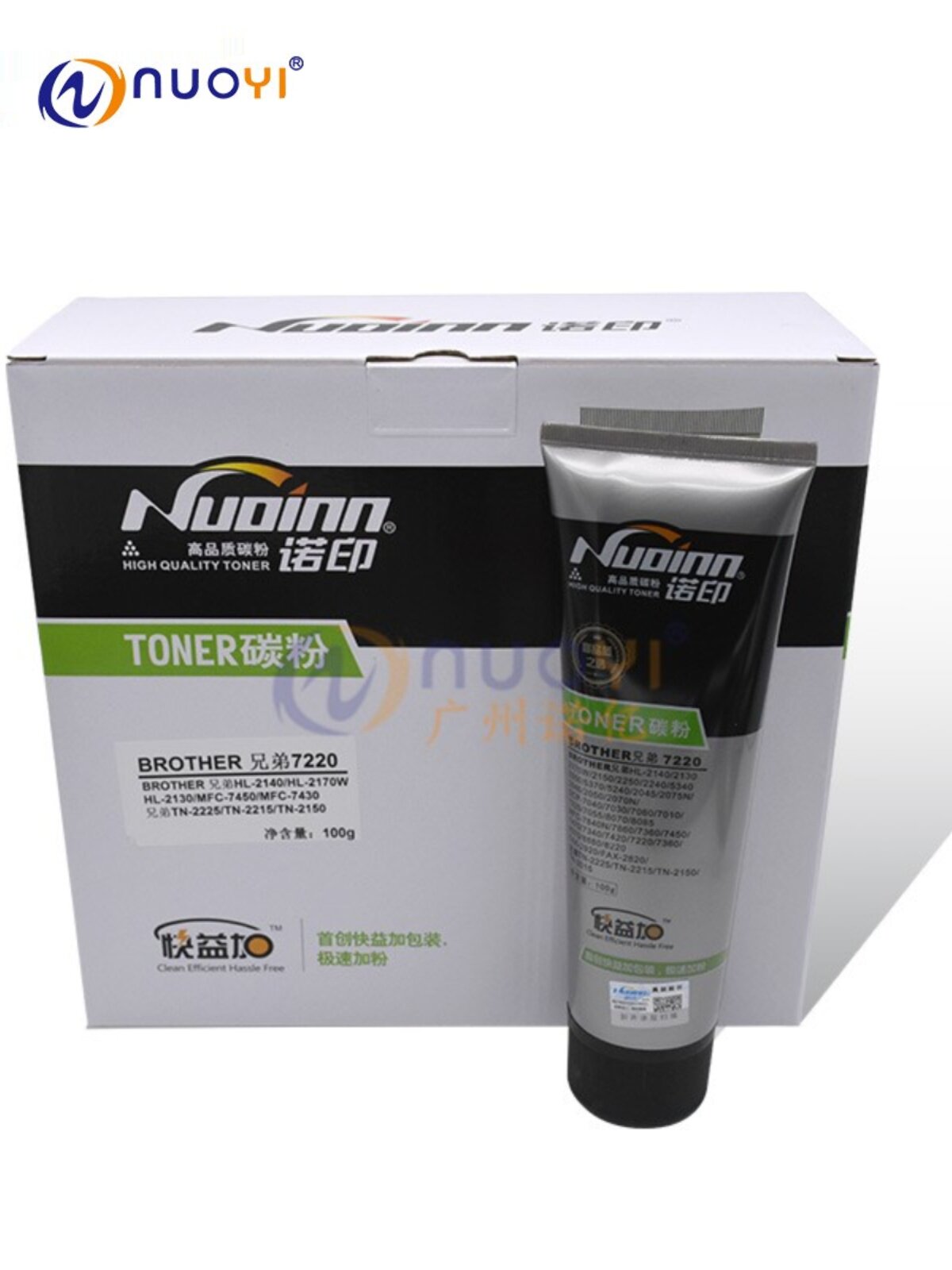 NOYIN 파우더는 BROTHER 7220 7420 2050 2140 2115 7360 토너 첨가제 파우더 100G과 호환됩니다