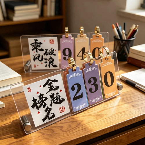 2027中考高考考研倒计时立牌