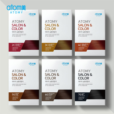 艾多美染剂atom美韩国正品焗油补色 两个包邮，联系客服改运费