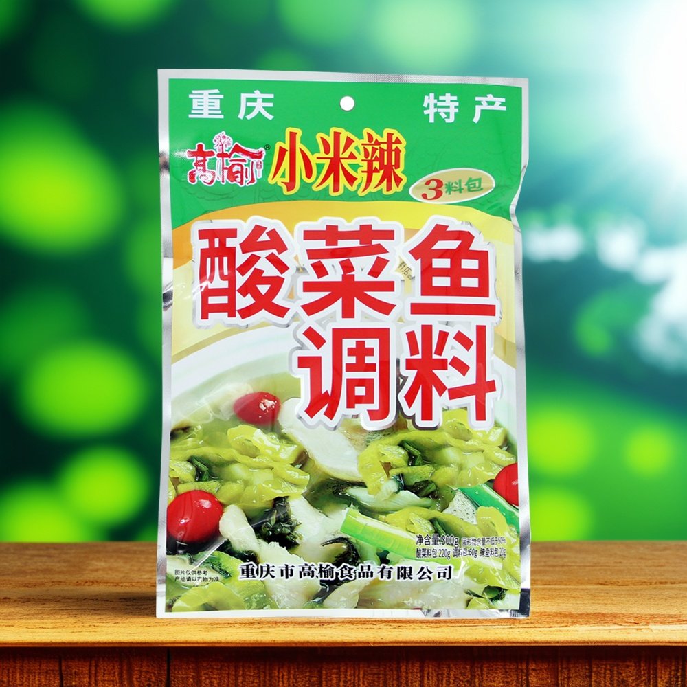 高榆小米辣酸菜鱼300g酸菜鱼水煮鱼酸菜粉丝去腥提鲜调味料家用,粮油调味/速食/干货/烘焙,火锅调料,淘宝优惠券,粉丝福利购,淘宝优惠卷