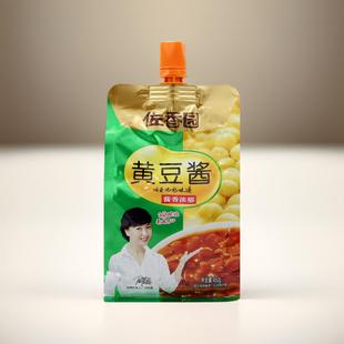 佐香园黄豆酱450g东北特产家用大豆调味酱蘸菜酱炖菜凉拌豆瓣酱