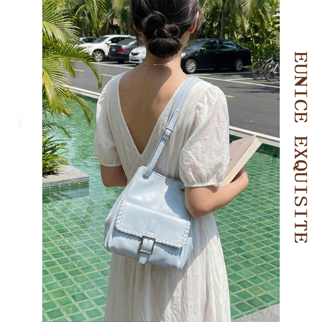 超火高级质感单肩斜挎包包女款轻奢小众磁扣腋下包休闲百搭水桶包,箱包皮具/热销女包/男包,通用款女包,淘宝优惠券,粉丝福利购,淘宝优惠卷