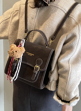 EUNICE EXQUISITE包包女款轻奢小众复古后背包高级质感轻便手提包