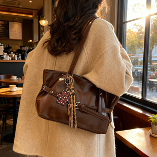 EUNICE 高级质感大容量腋下包 EXQUISITE轻奢复古单肩托特包包女款