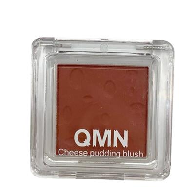 QMN 奶酪布丁腮红奶膏高光修容腮哑光提亮膨胀色学生彩妆裸妆自然