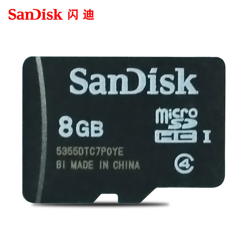 SANDISK TF 8G 휴대 전화 메모리 카드 MP3 노래 플레이어 플레이어 어린이 카메라 메모리 카드 MICROSD 카드